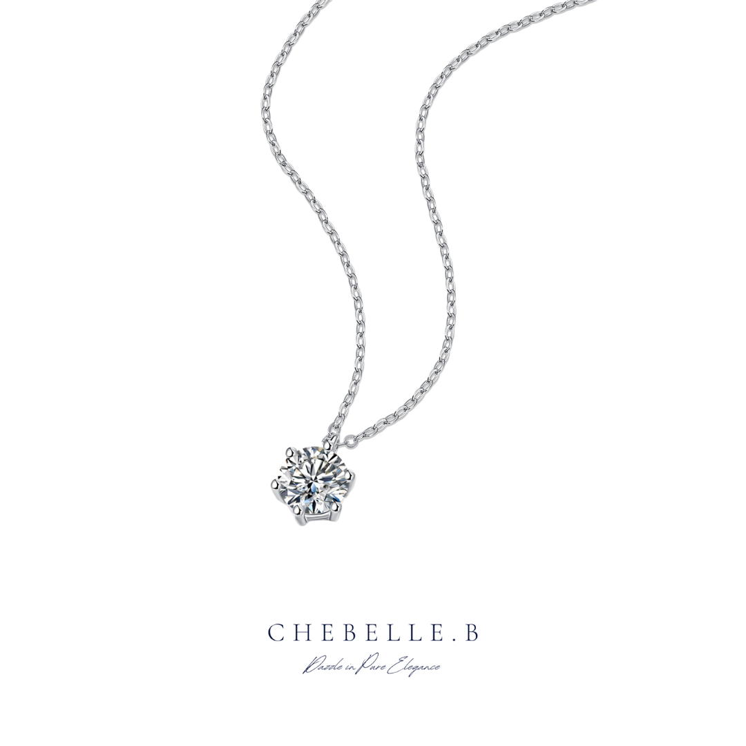 925 Sterling Silver Moissanite Sirius Set