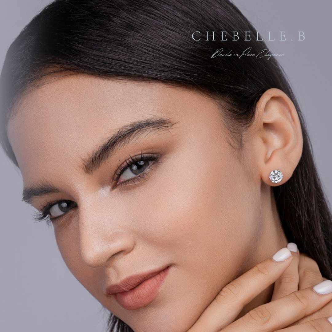 925 Sterling Silver Moissanite Sirius Set