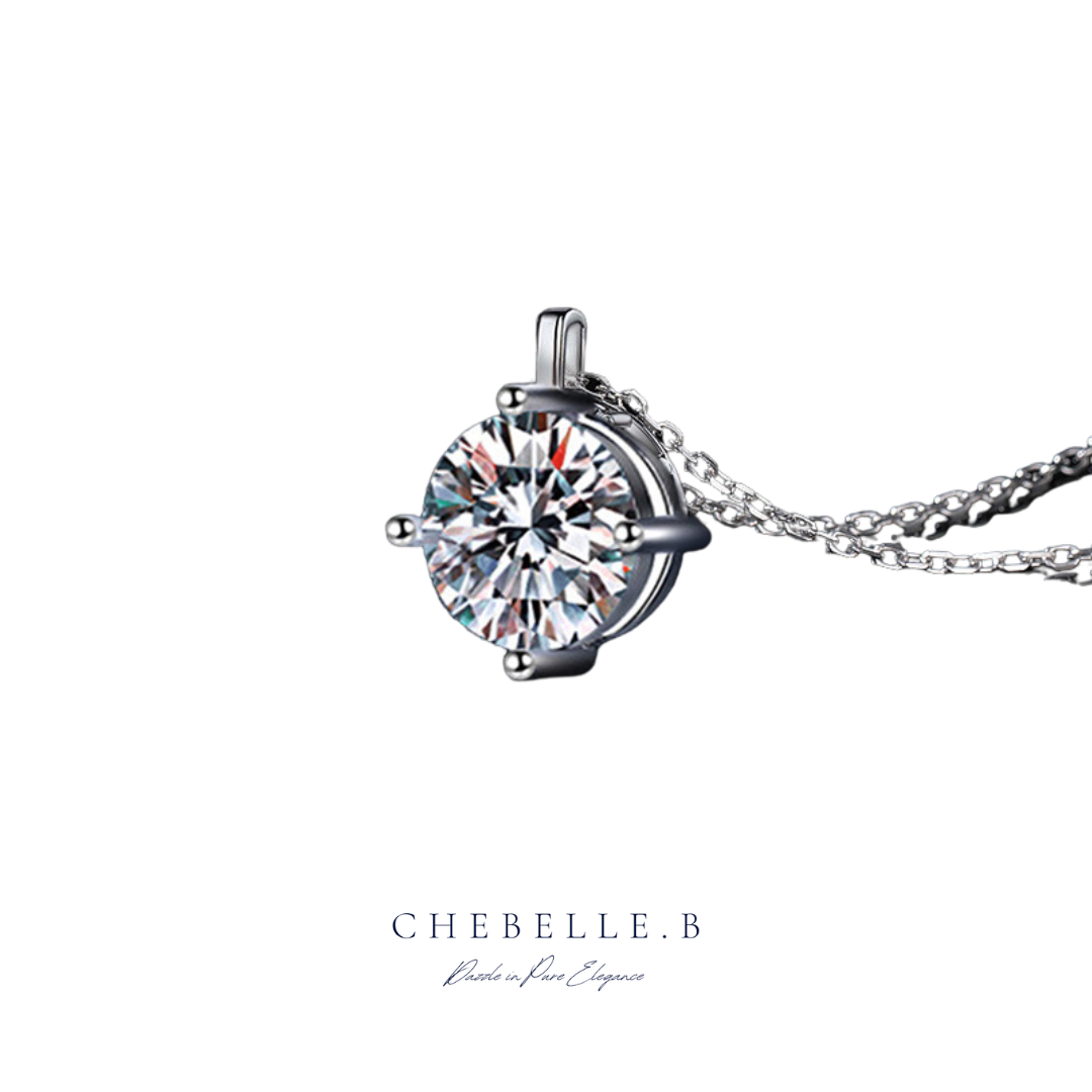 925 Sterling Silver Moissanite Stellar Radiance Set