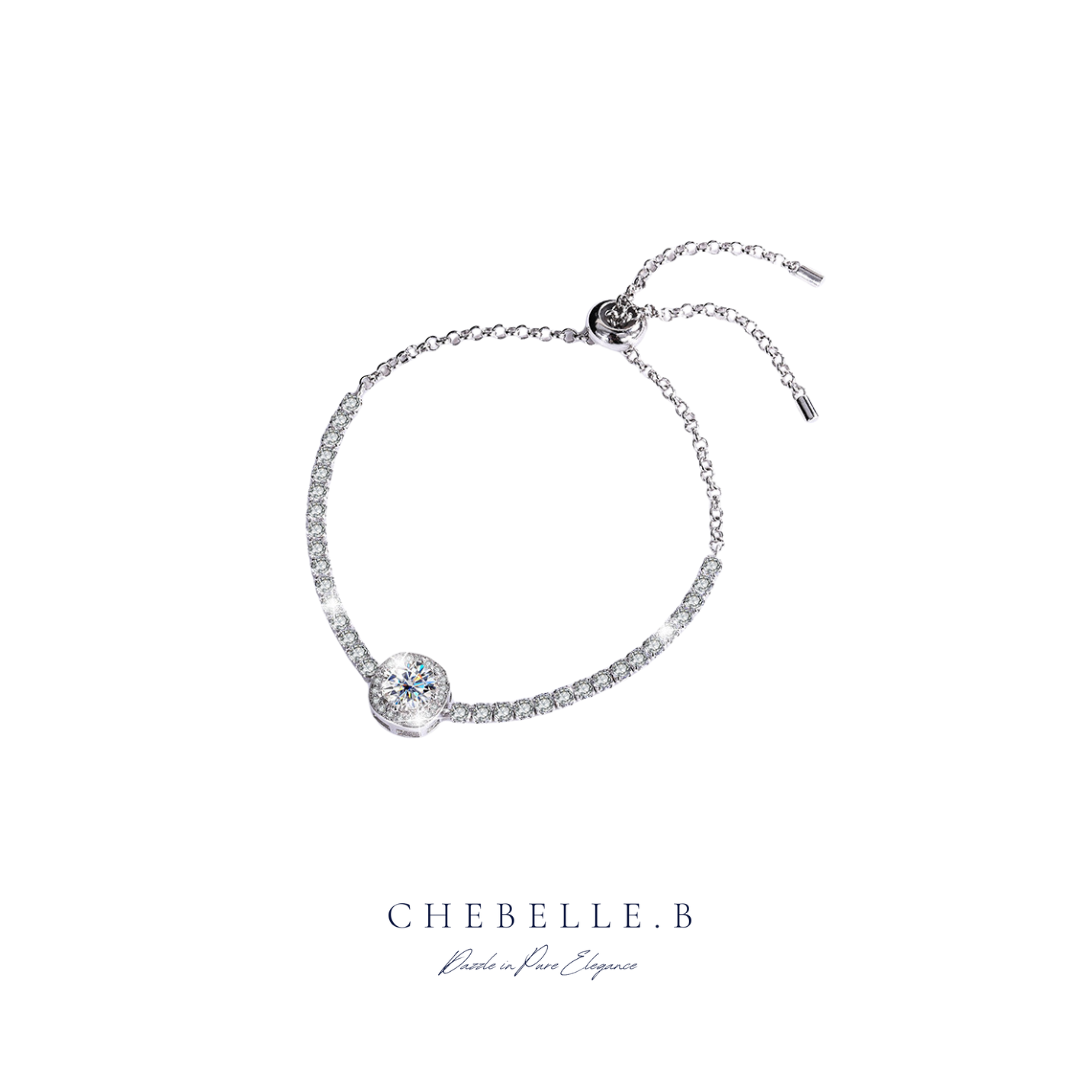 925 Sterling Silver Moissanite The Promise of Forever Set