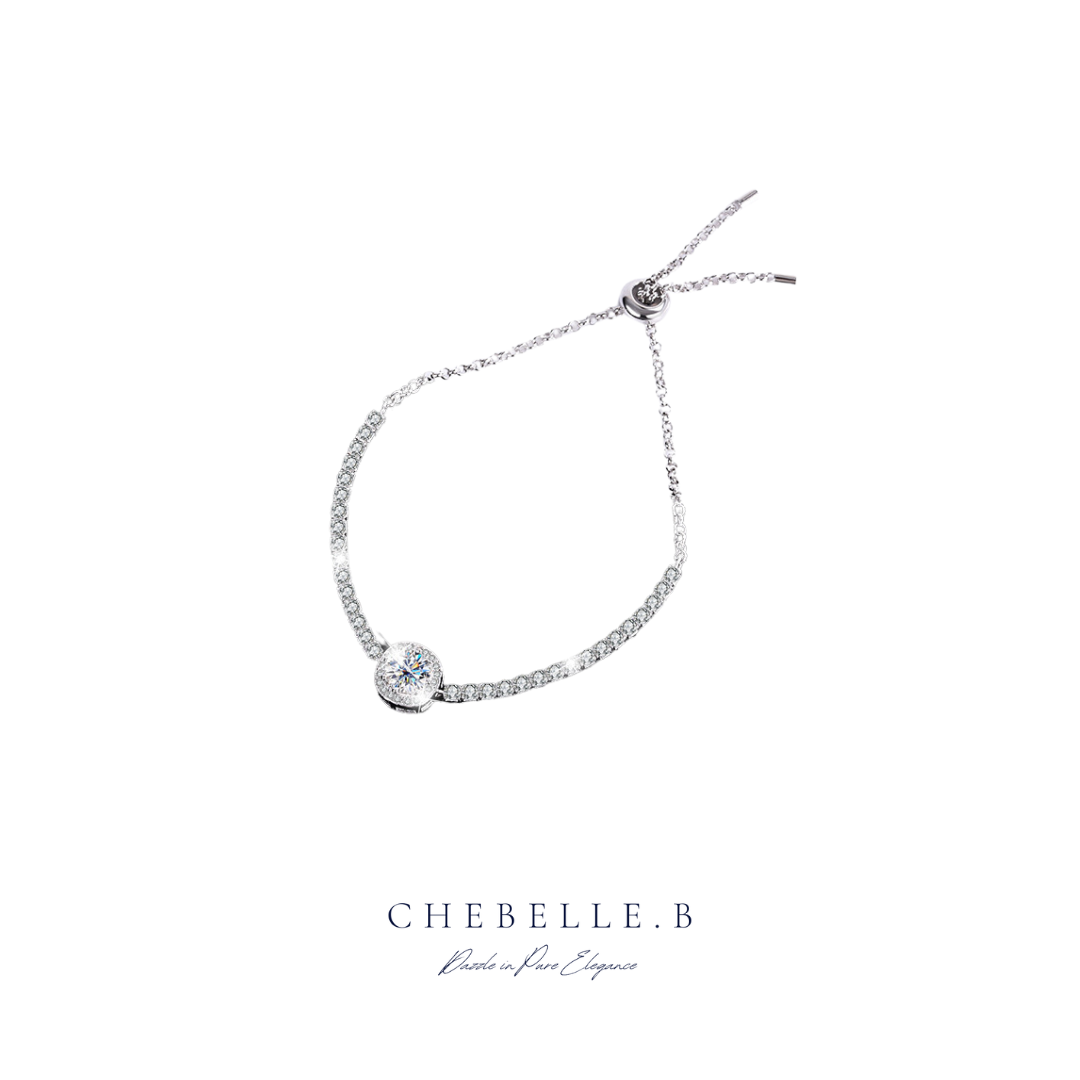 925 Sterling Silver Moissanite The Promise of Forever Set