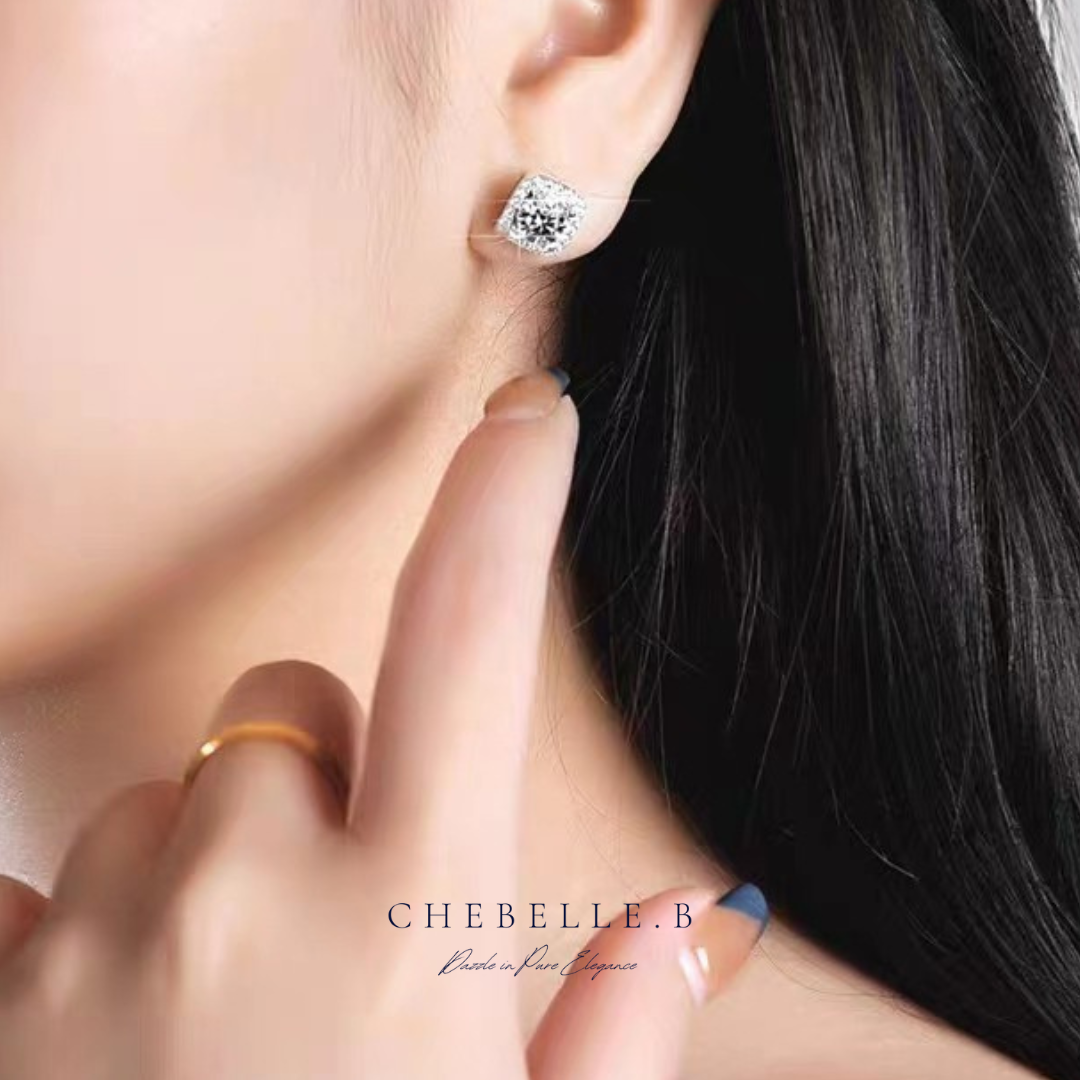 925 Sterling Silver Moissanite The Promise of Forever Set