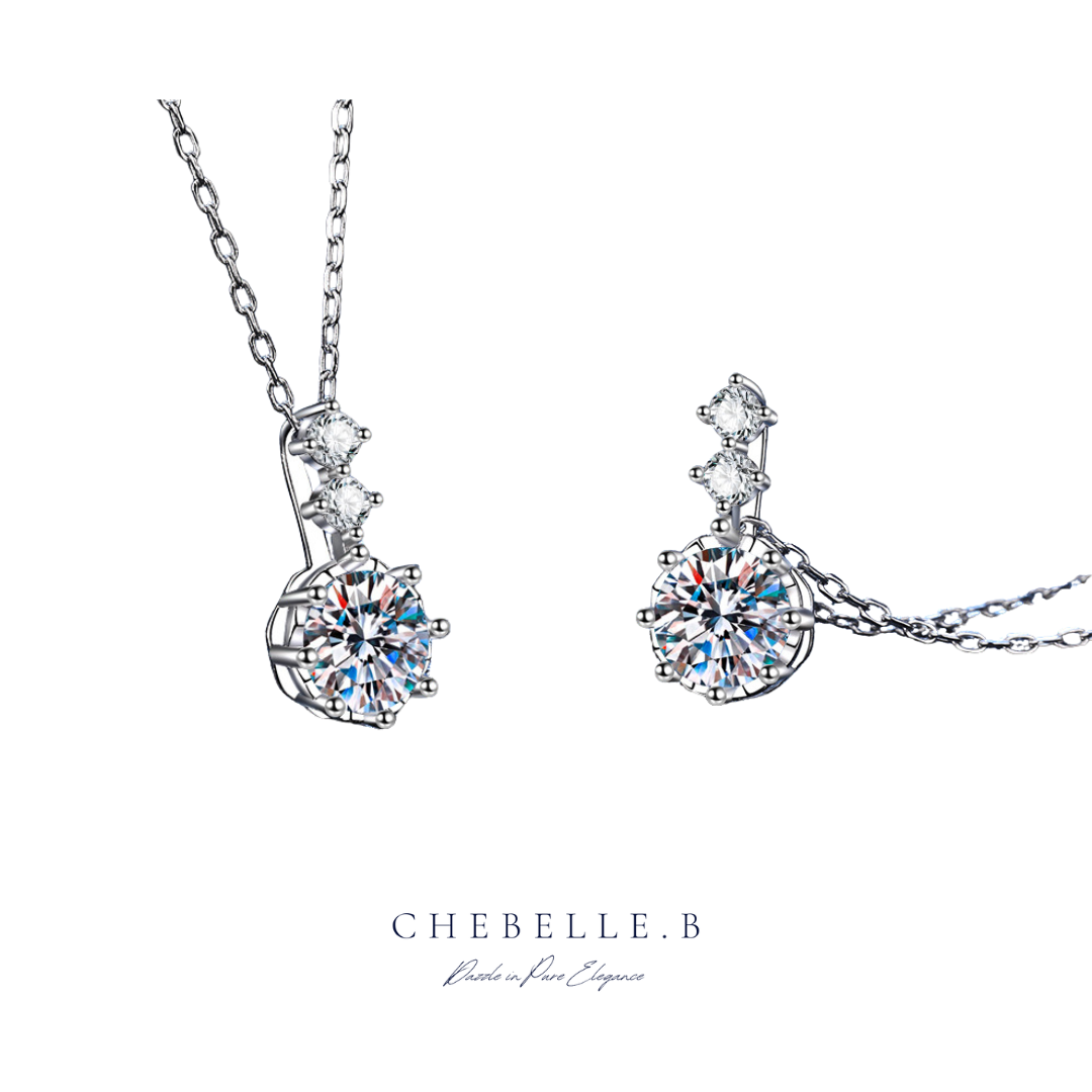 925 Sterling Silver Moissanite Starlight Dream Set