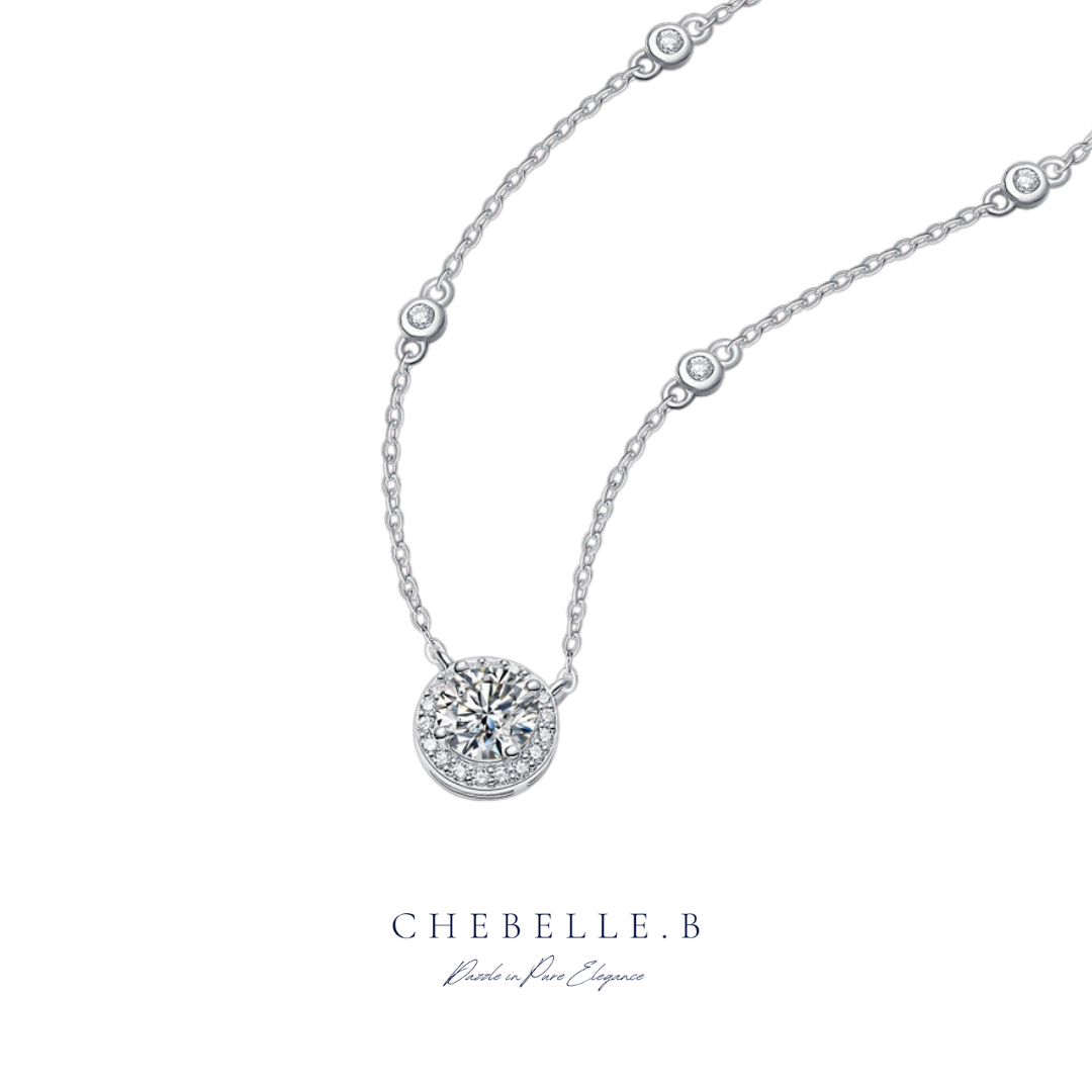 925 Sterling Silver Moissanite Meteorite Rain Set