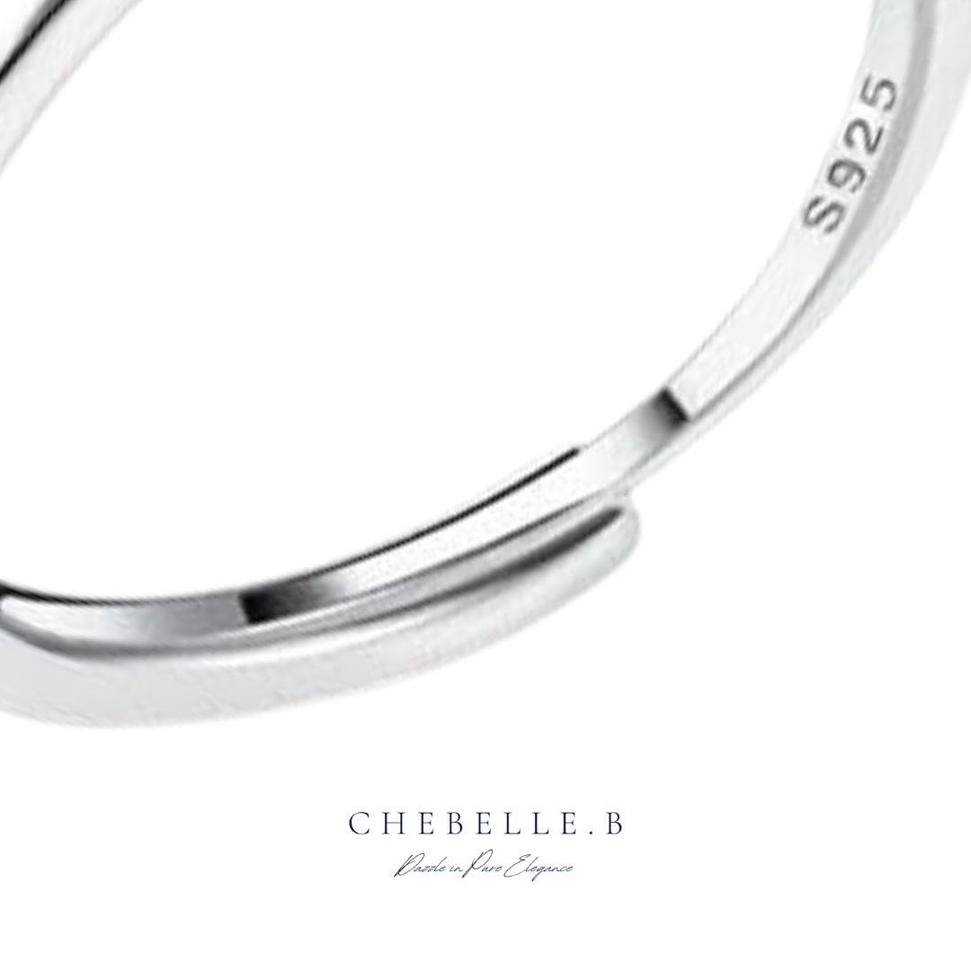 S925 Moonlit Radiance 1-Carat Moissanite Ring