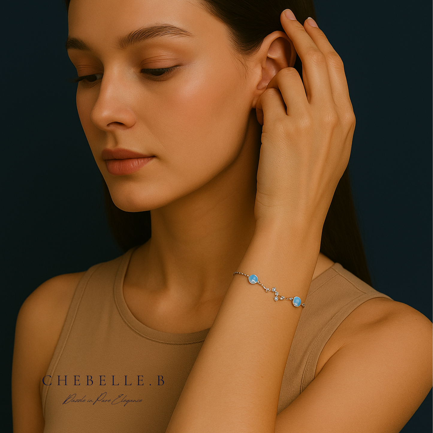 Moonlight Bracelet - S925 Moonstone Bracelet