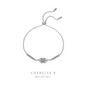 S925 Sterling Silver Blooming Starflower 1-Carat Moissanite Bracelet