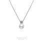 Perle Étoilée | Freshwater Pearl & 0.3-Carat Moissanite Necklace