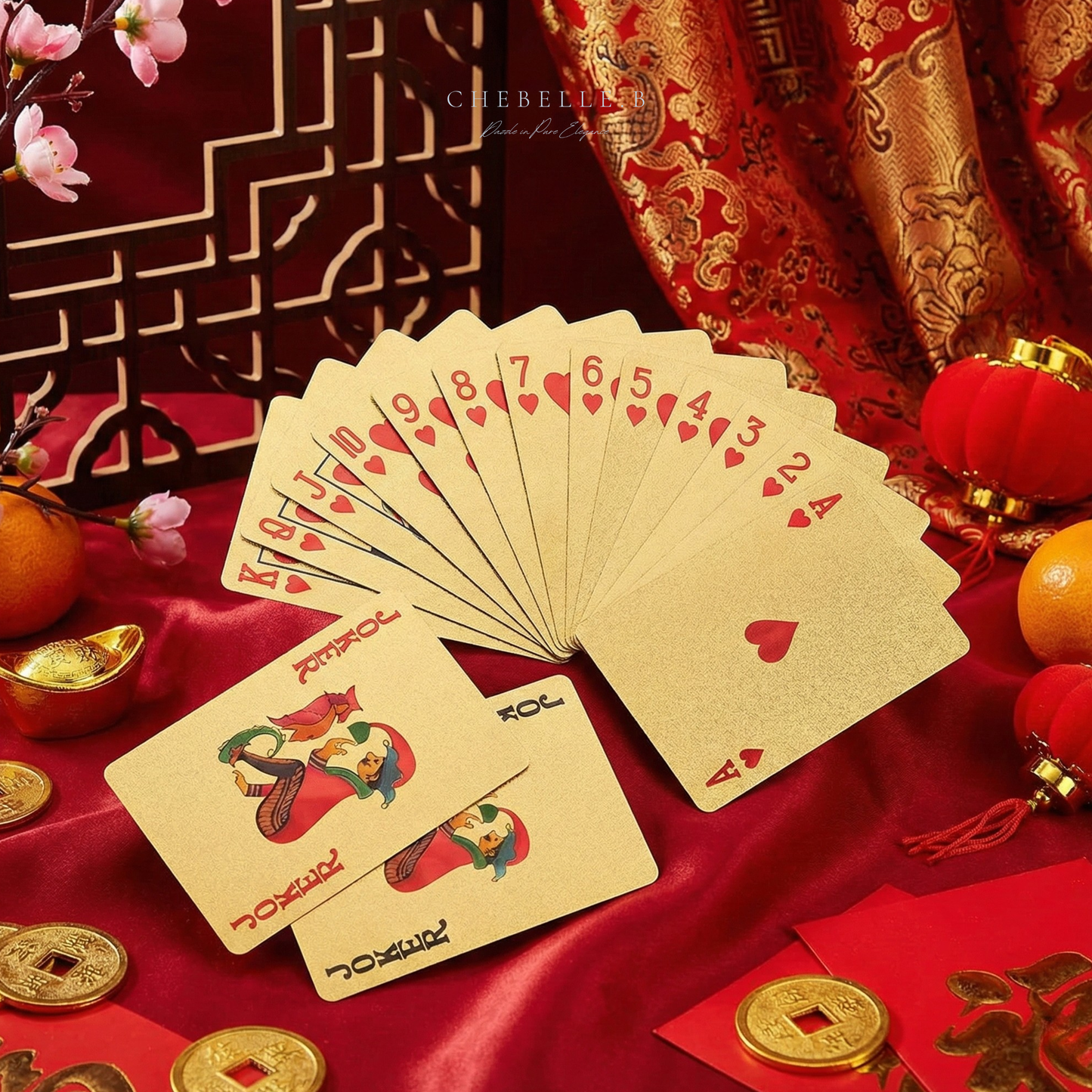 999.9 Gold Foil Playing Cards (Not For Sale) Chebelle.B