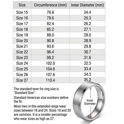 The Zenith Minimalist - Men Ring Chebelle.B