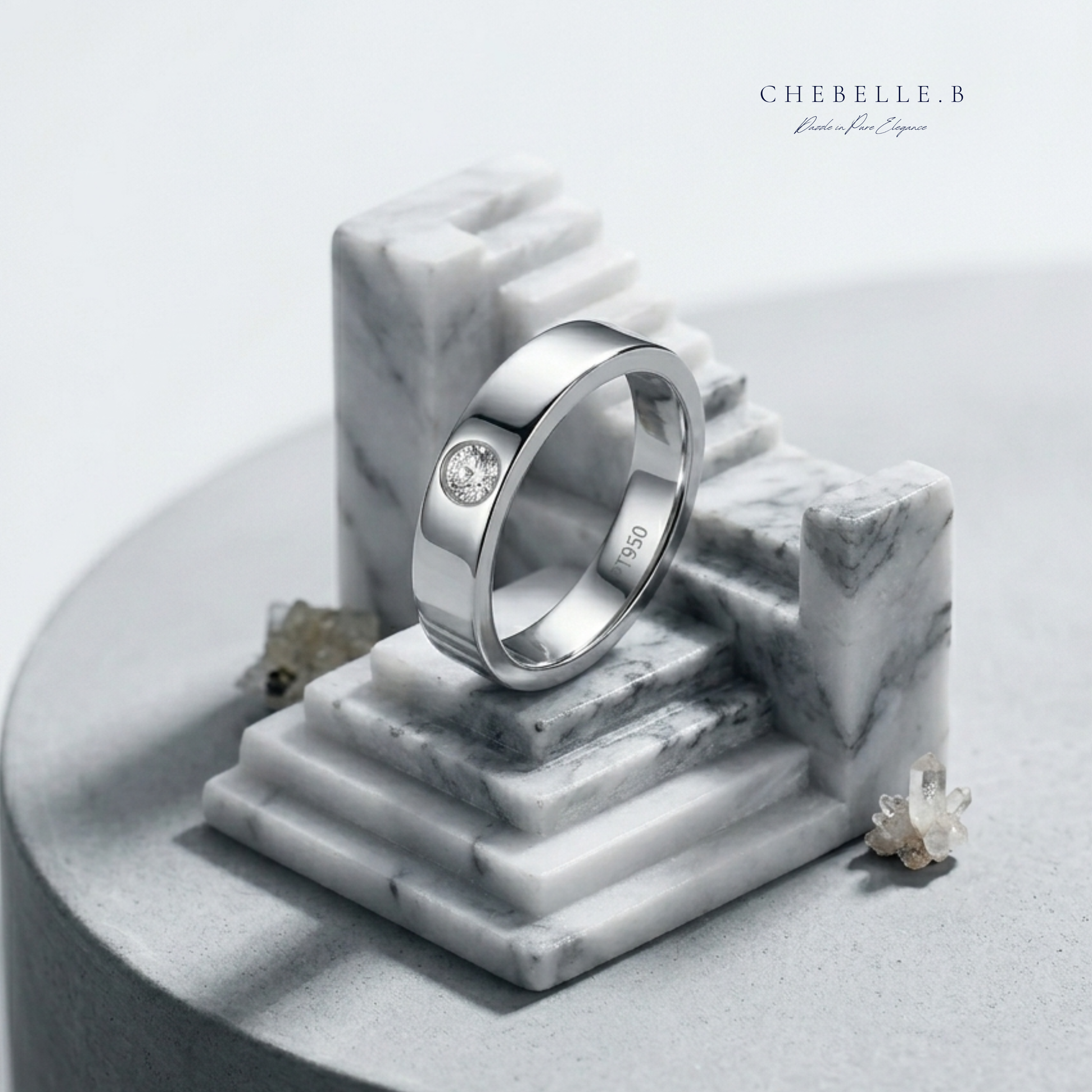 The Zenith Minimalist - Men Ring Chebelle.B