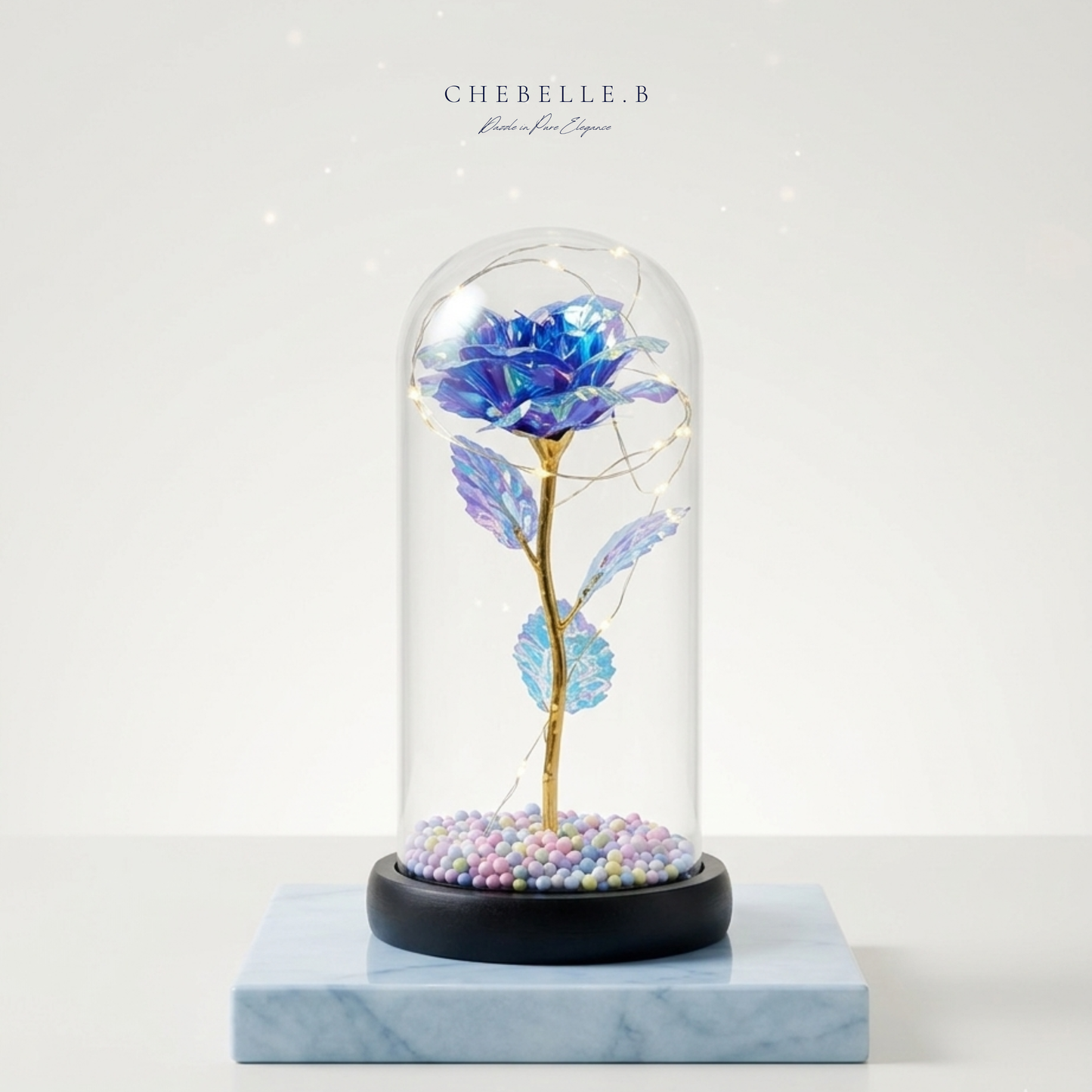 Premium Preserved Rose in Glass Dome (Not For Sale) Chebelle.B