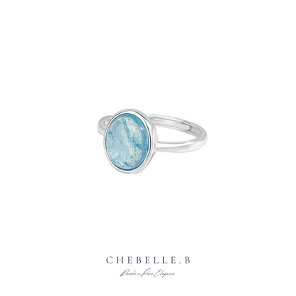 Breathe Blue – S925 Aquamarine Ring