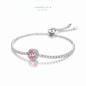 Starry Sky 1-Carat Moissanite & Gemstone S925 Sterling Silver Bracelet