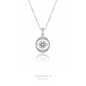 Orb of Light 1.0ct Moissanite Pendant Necklace