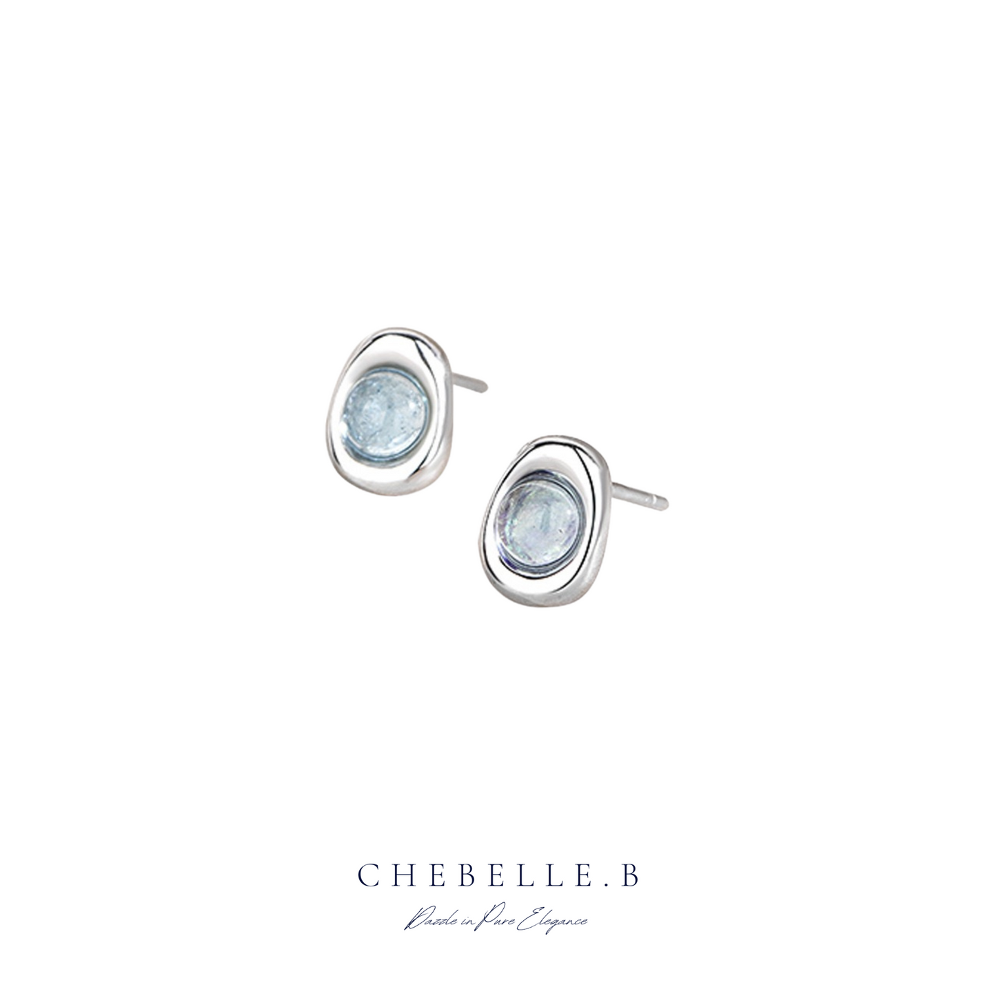 Midnight Moonshine – S925 Moonstone Earrings